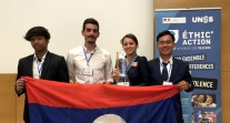 Prix Éthic’Action : l’AS du lycée français de Vientiane distinguée pour son engagement auprès des enfants au Laos 