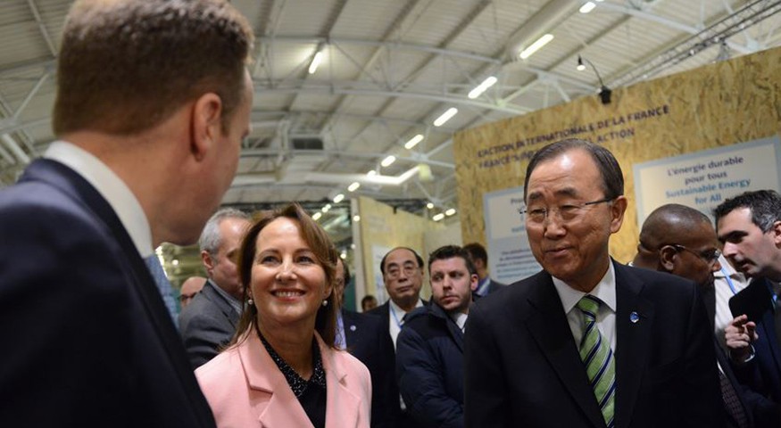 Ségolène Royal et Ban Ki-Moon