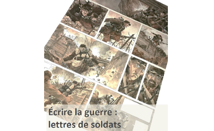 Lettres de soldats adaptées en BD à Vienne